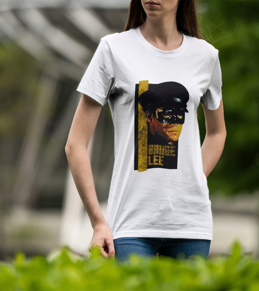 Bruce Lee Green Hornet Masked T-Shirt