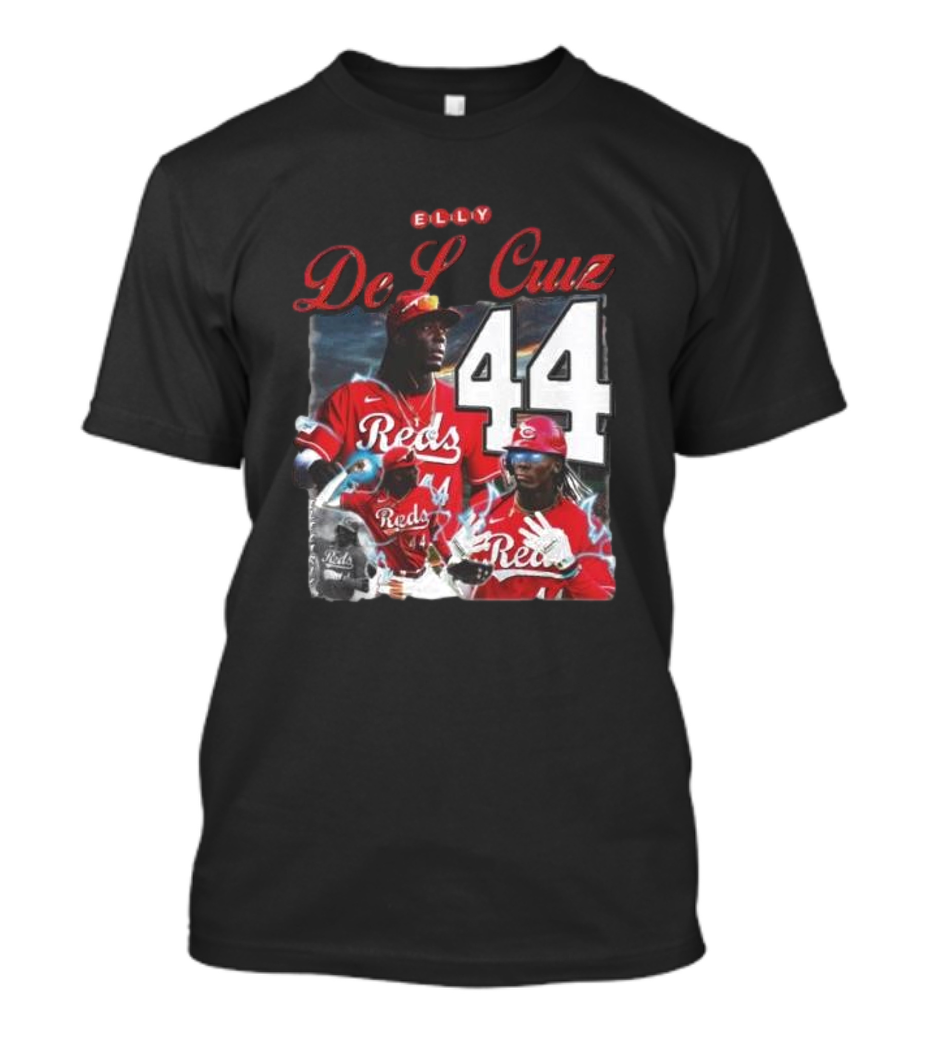 Elly De La Cruz Reds 44 Cincinnati Baseball Electricidad T-Shirt