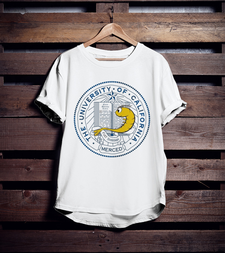 The University Of California Fiat Shrimp Merced Seal T-Shirt