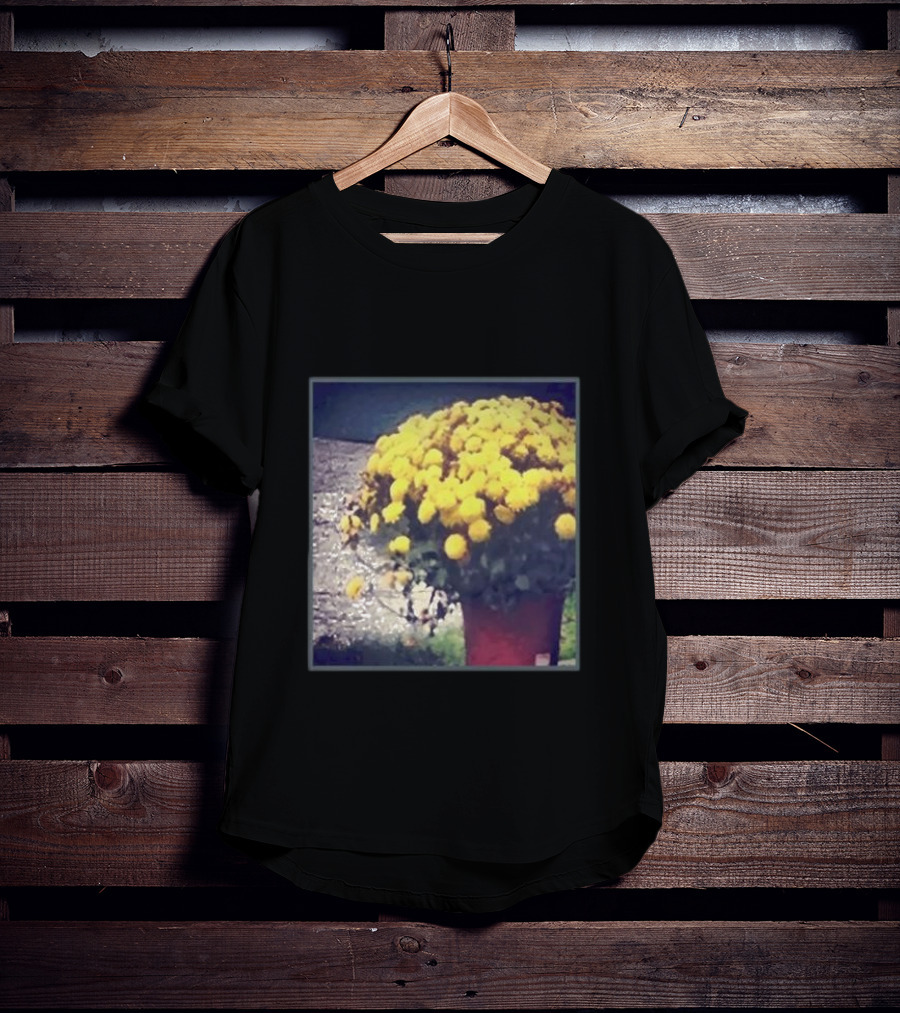 Frnkiero And The Cellabration Yellow Flowers Photography T-Shirt