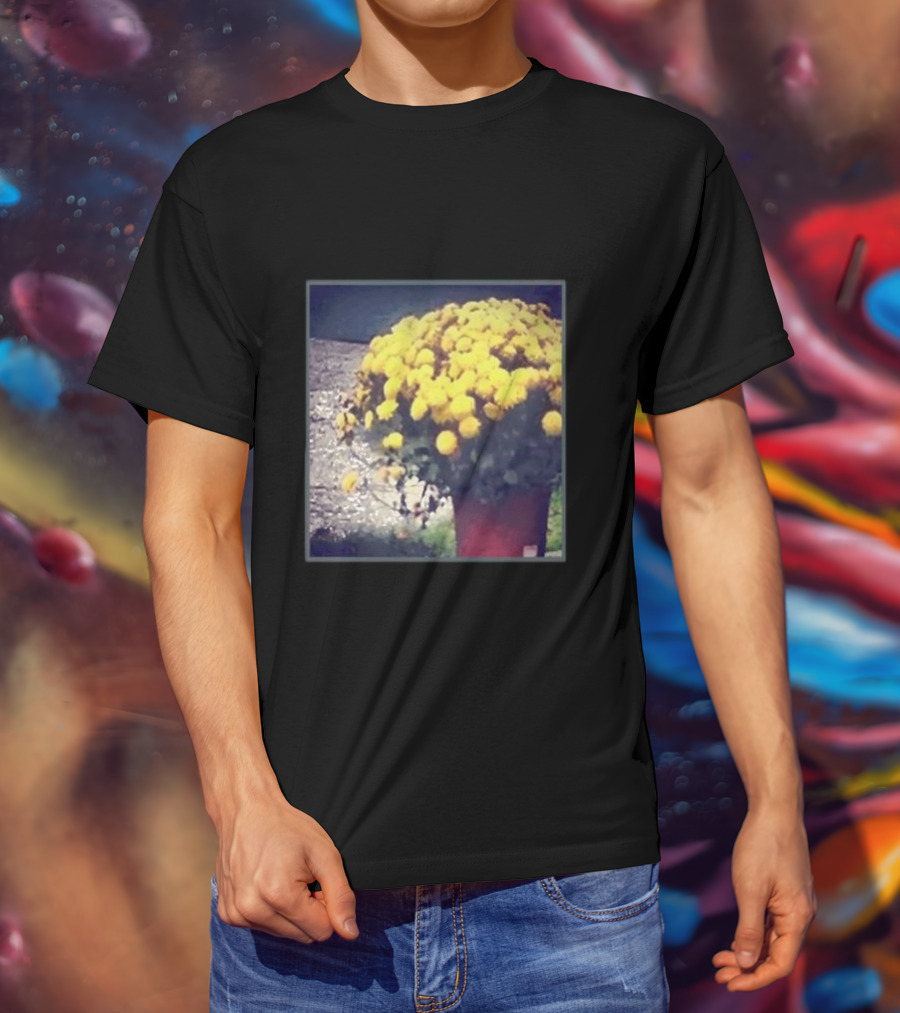 Frnkiero And The Cellabration Yellow Flowers Photography T-Shirt