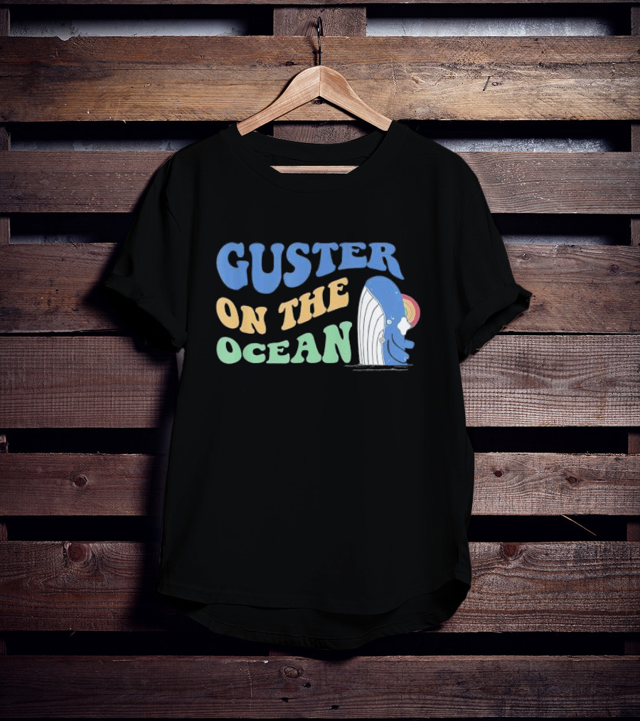 Guster On The Ocean Dolphin Groovy T-Shirt