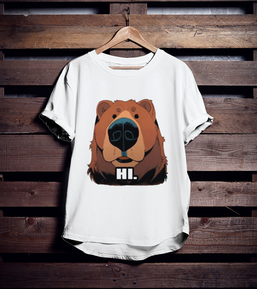 HI BYE BEAR HI T-Shirt