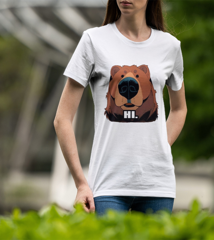 HI BYE BEAR HI T-Shirt
