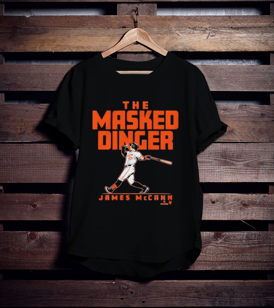 James McCann The Masked Dinger Baseball Player T-Shirt