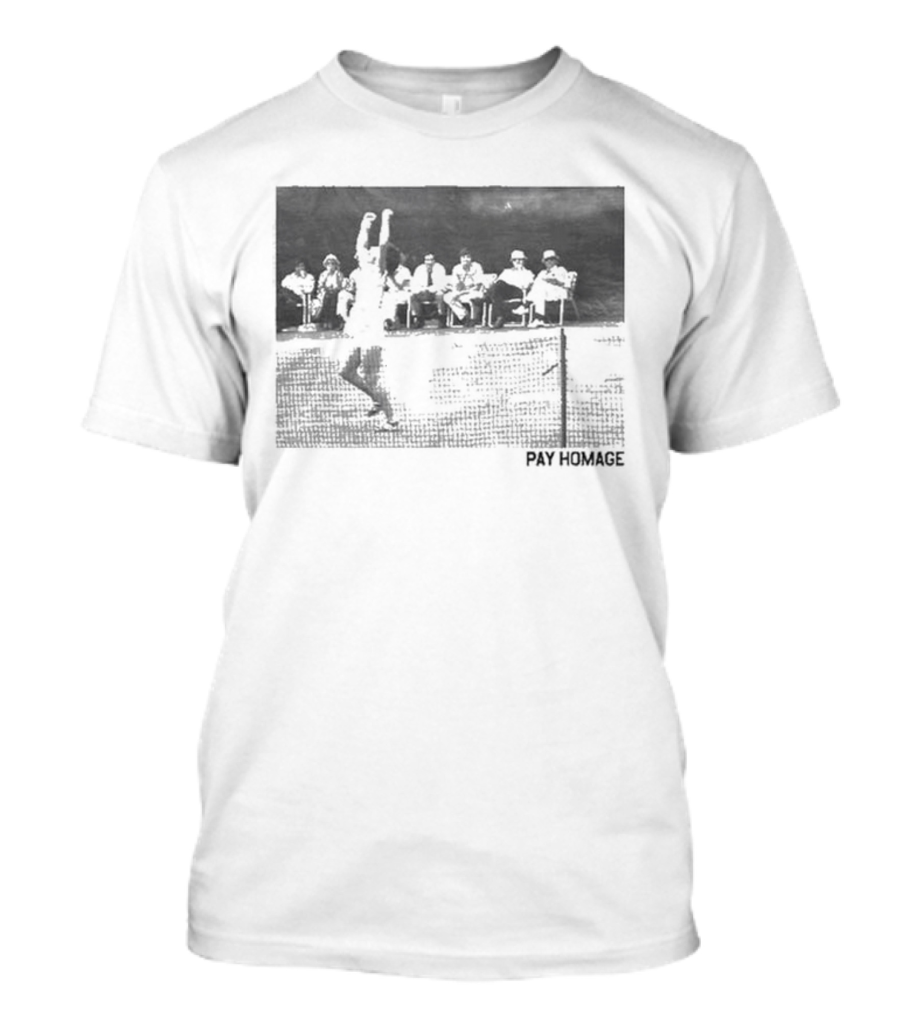 Billie Jean King Pay Homage Tennis Court Victory T-Shirt