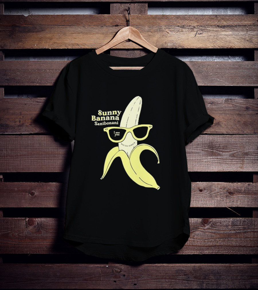 Sunny Banana Sanibonani I See You South Africa T-Shirt