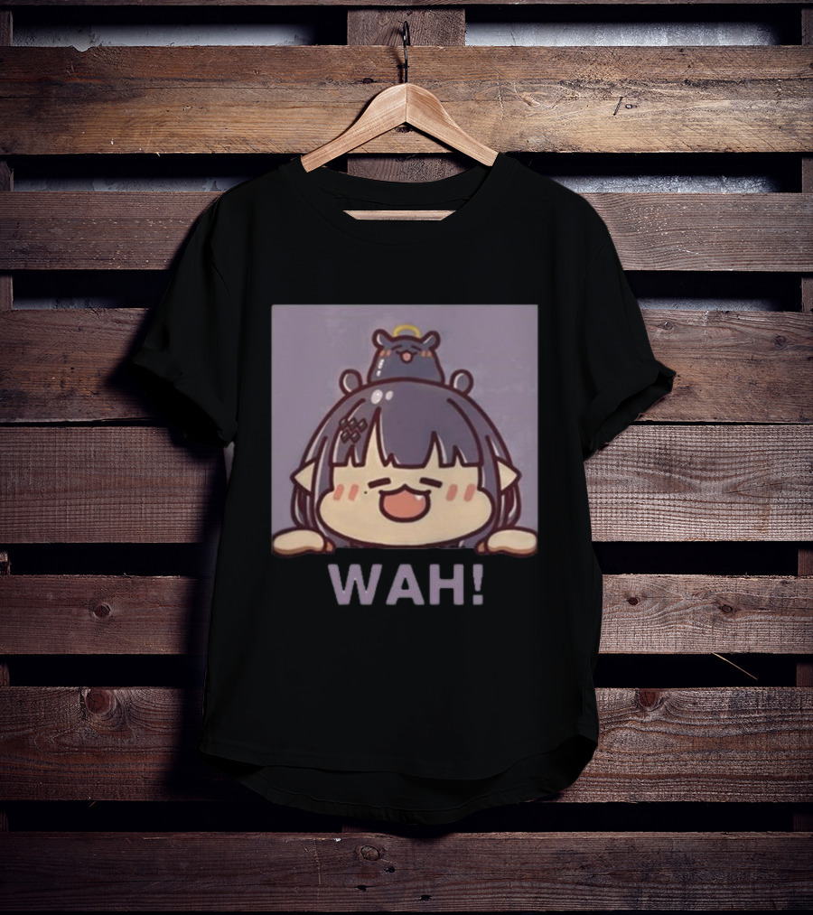 Hololive WAH Win All Heart Cute Anime Character T-Shirt