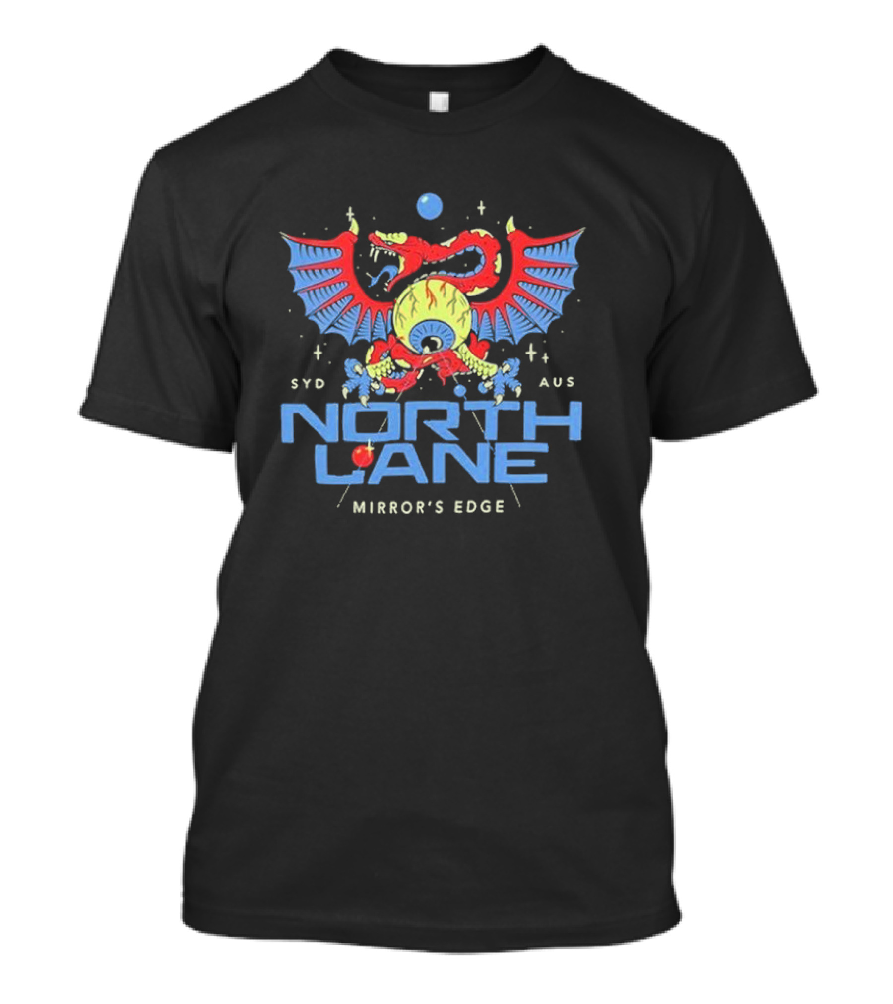 Northlane Mirror's Edge Dragon Eye Syd Aus T-Shirt