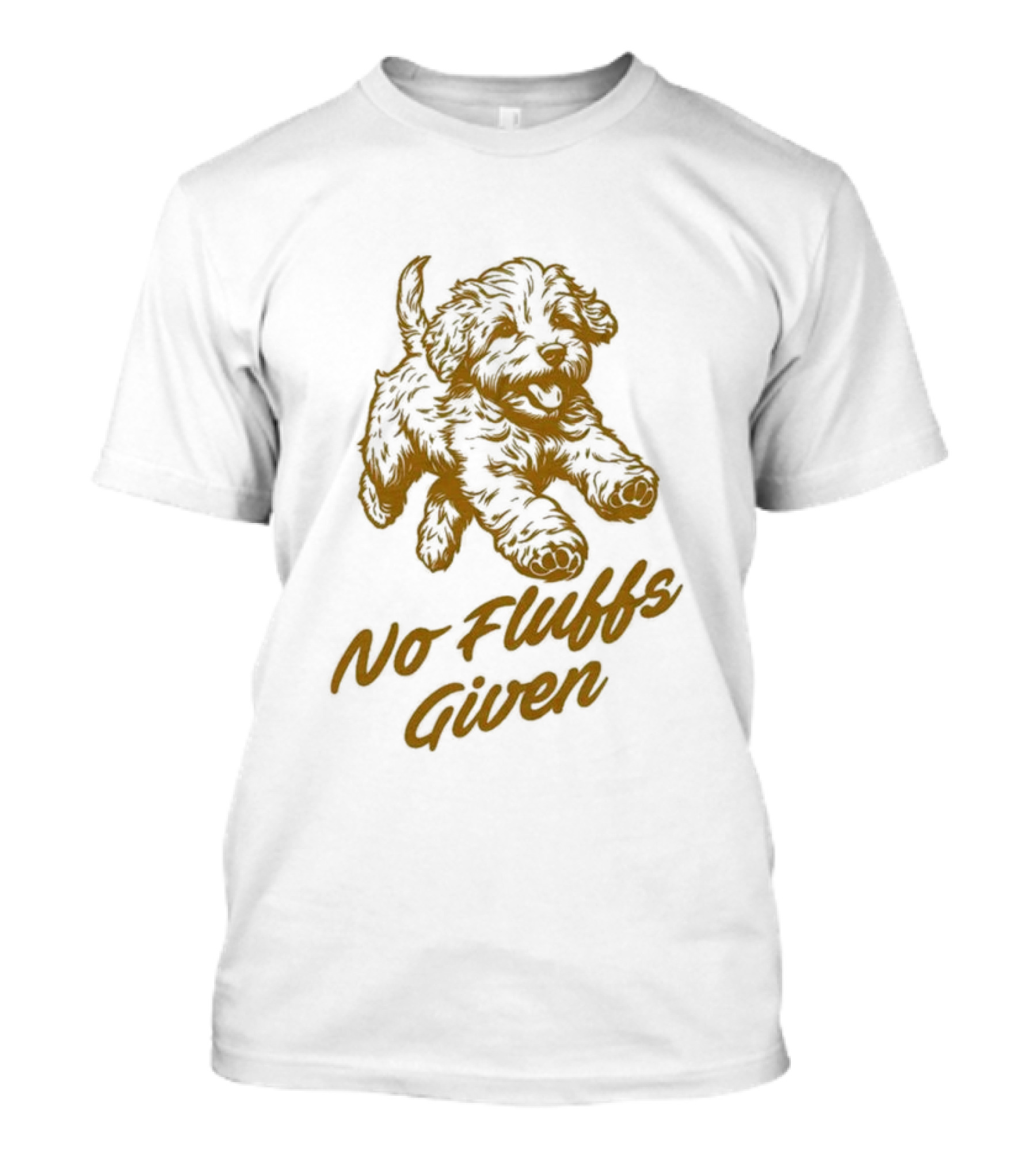 No Fluffs Given Puppy T-Shirt