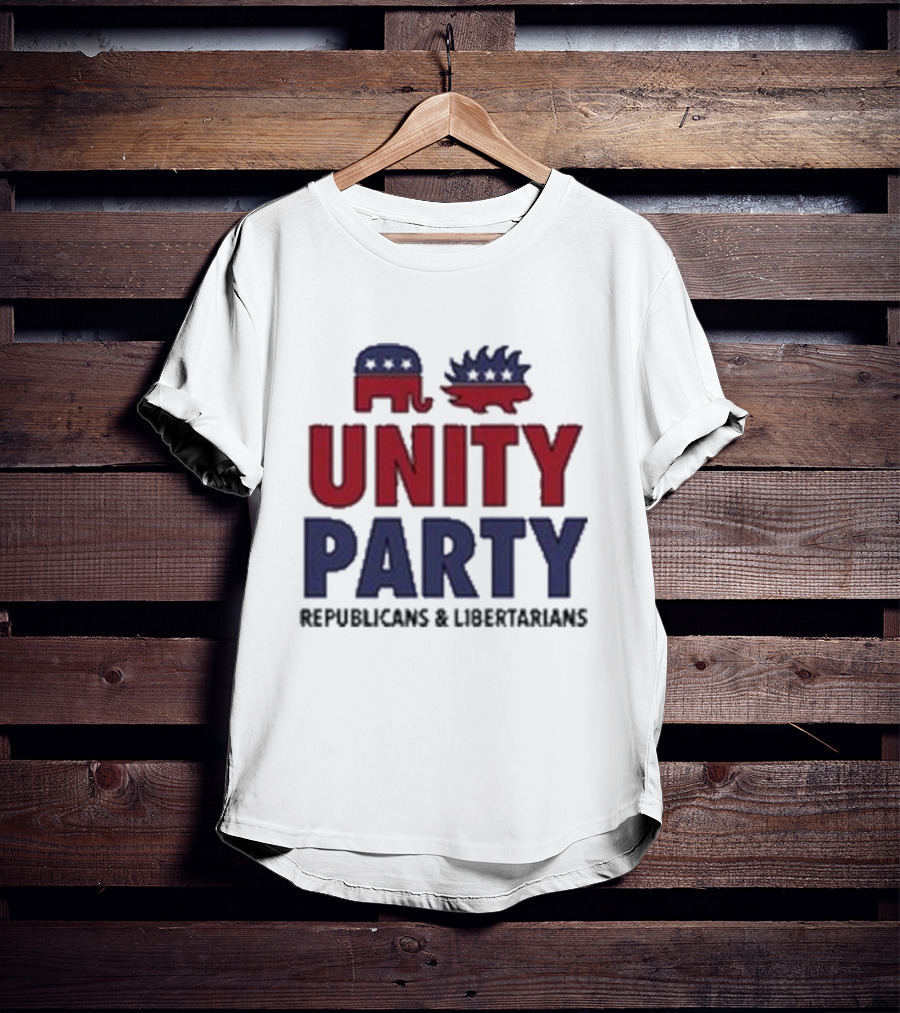 Unity Party Republicans And Libertarians T-Shirt