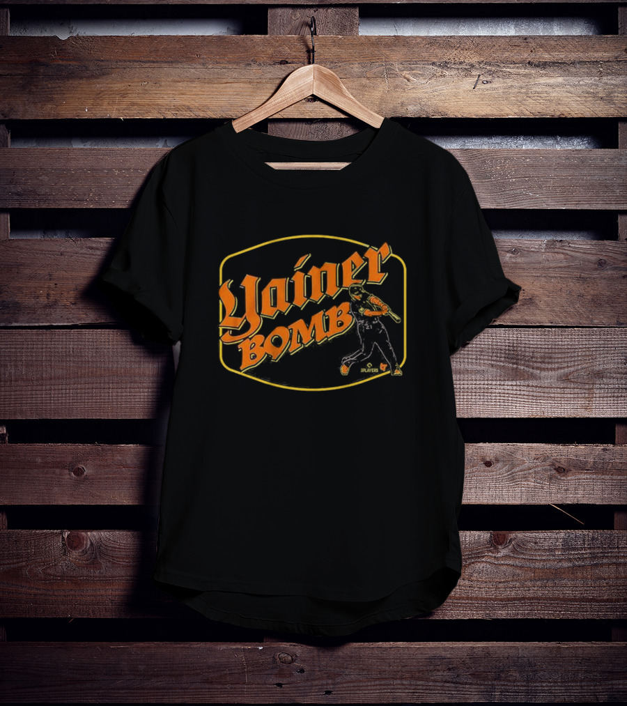 Yainer Diaz Yainer Bomb Baseball Players T-Shirt