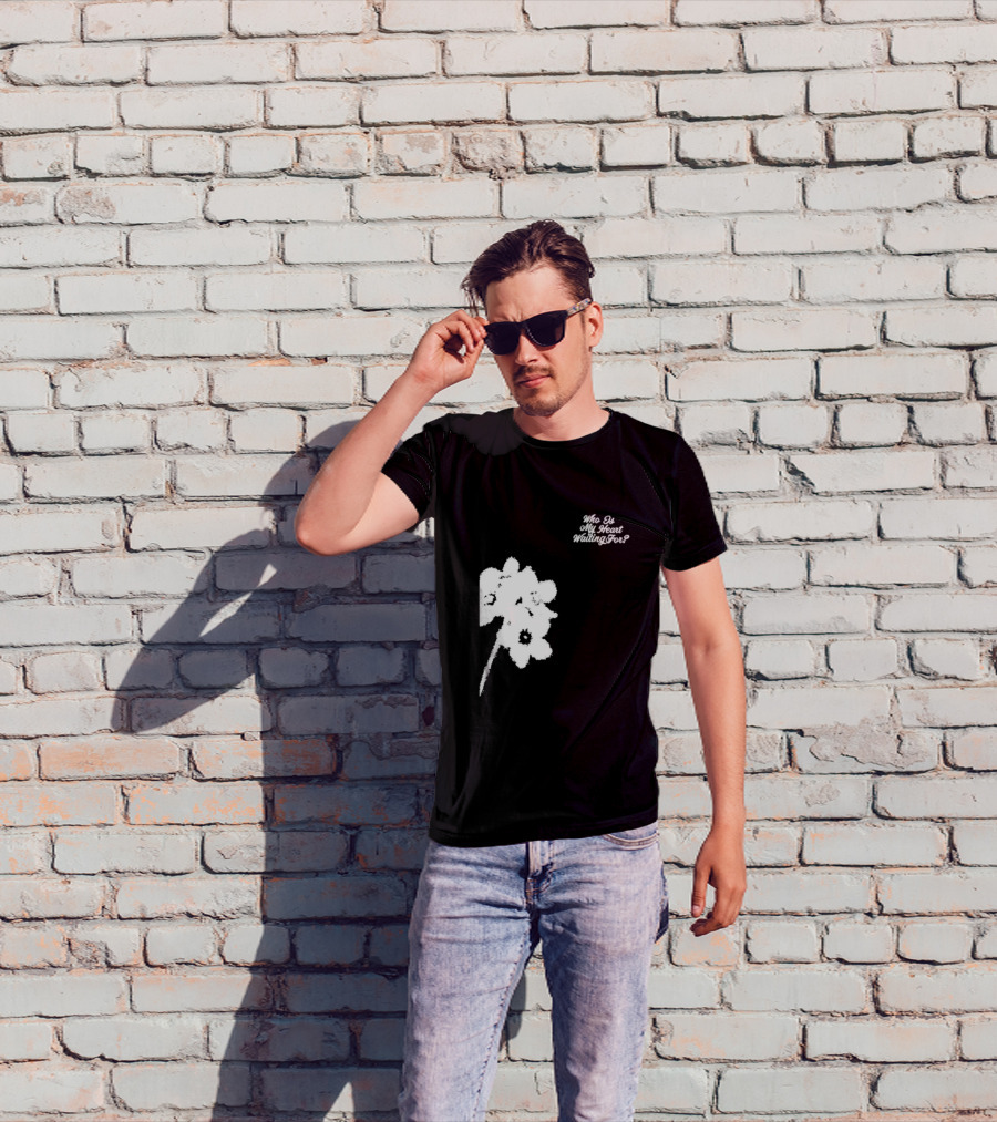 Park Jimin Who Is My Heart Waiting For Floral T-Shirt