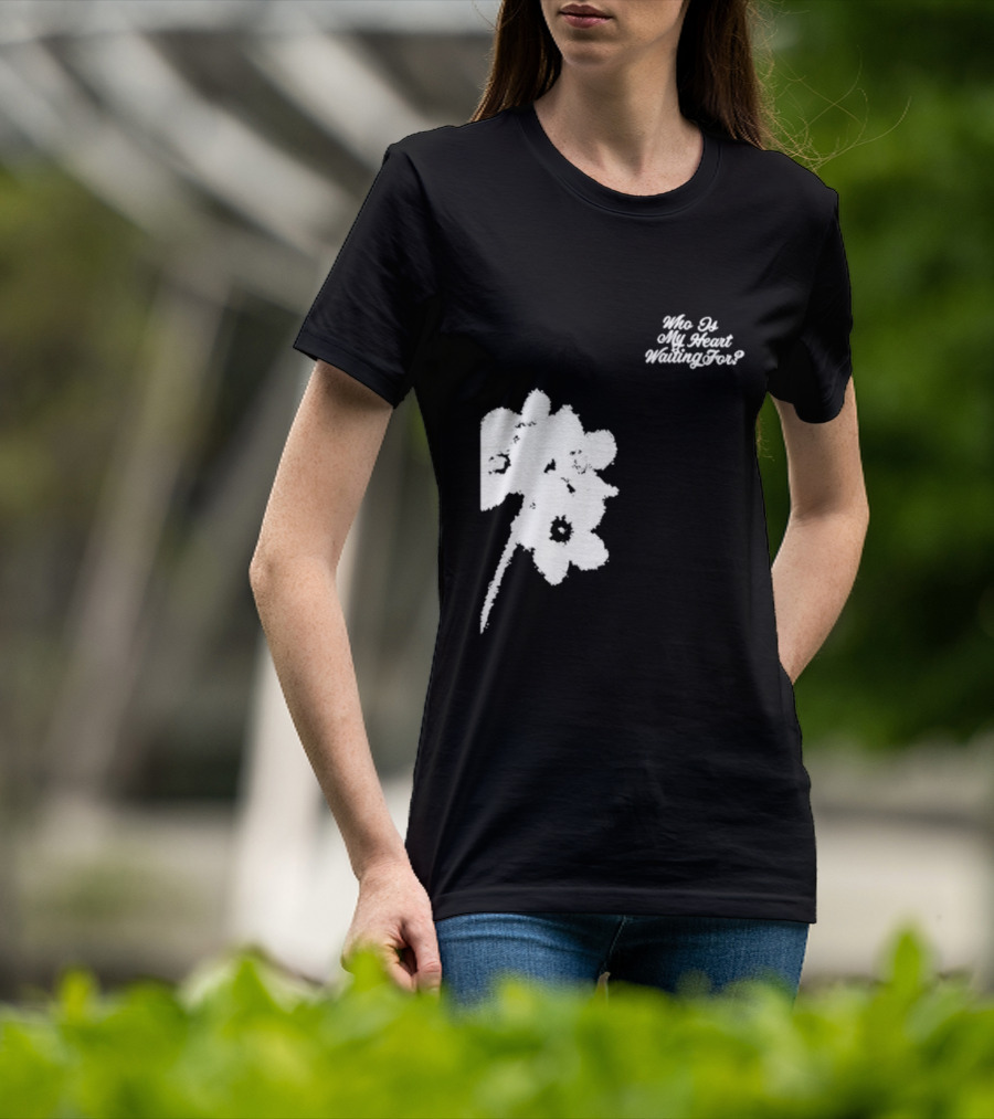 Park Jimin Who Is My Heart Waiting For Floral T-Shirt