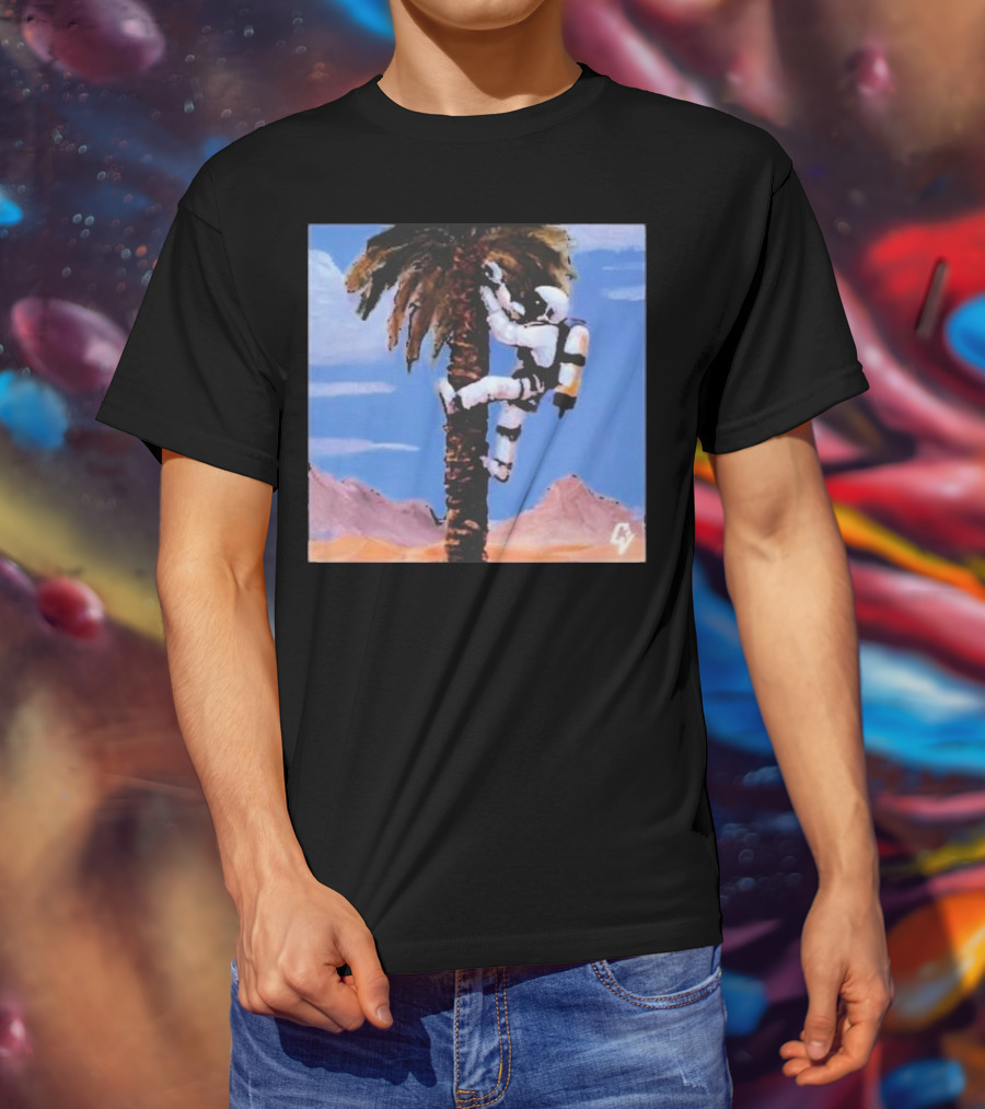 Reasonable Doubt S02 Mckinley Freeman Astronaut Climbing Palm T-Shirt