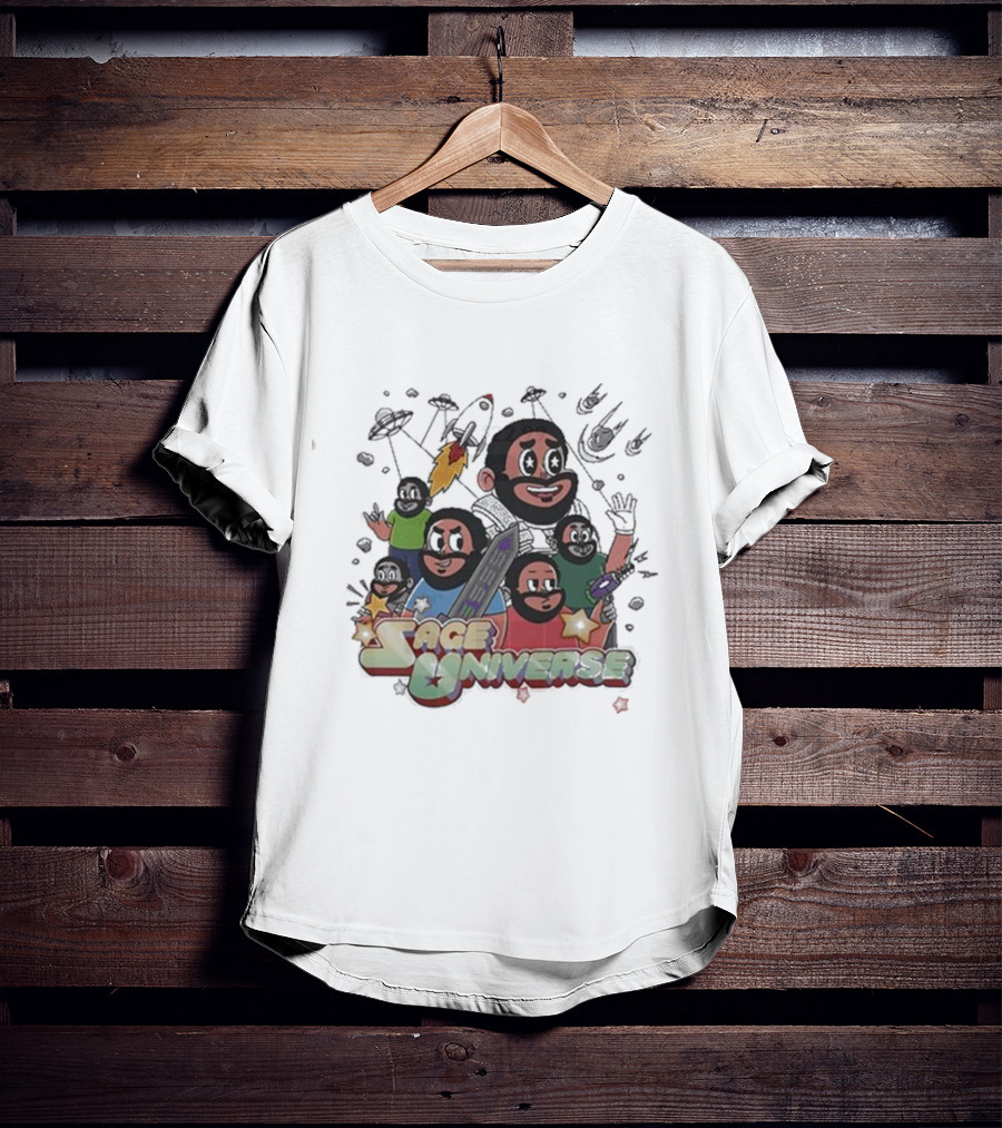 Sage Universe Multiverse Joyful Faces And Adventures T-Shirt
