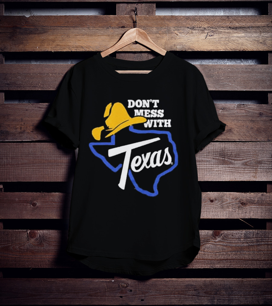 Don't Mess With Texas State Bobcats Football Cowboy T-Shirt
