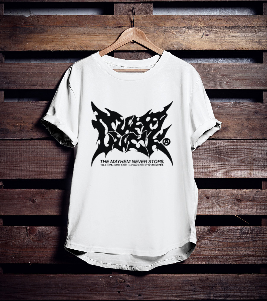 Tuff Luck Vol 8 The Mayhem Never Stops Collection By Seven Stories T-Shirt