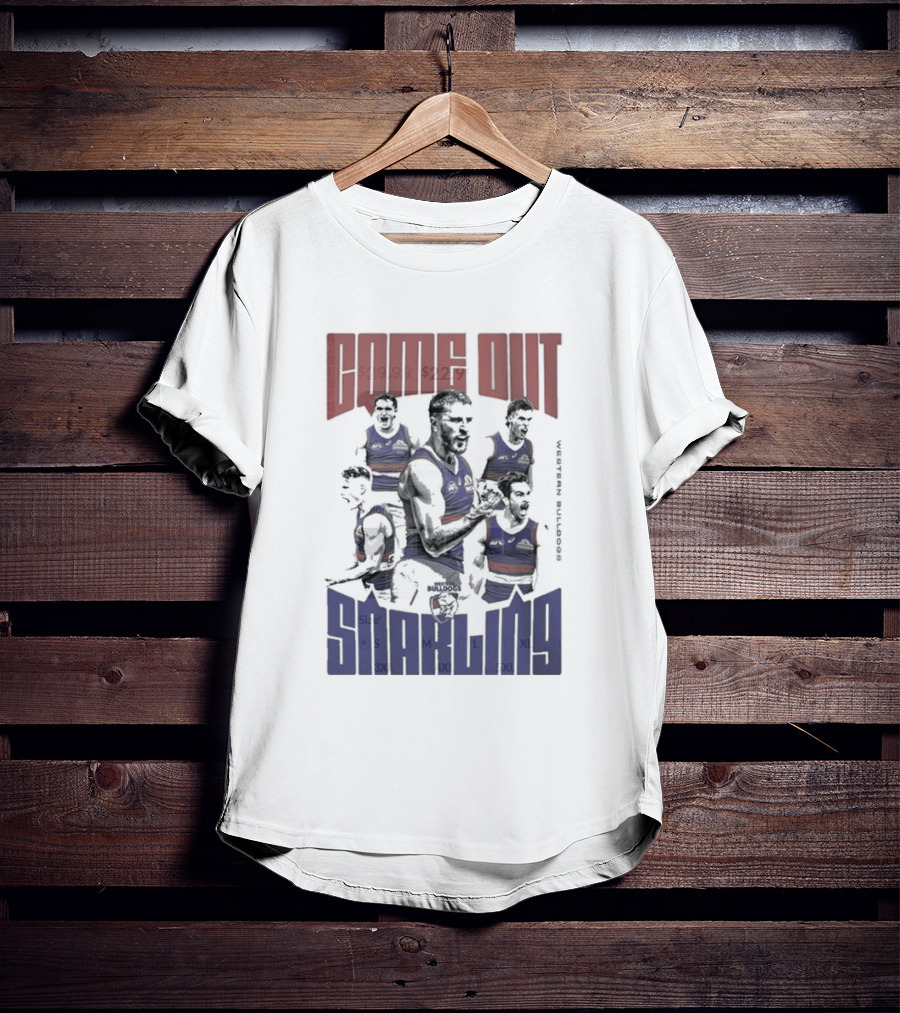 Come Out Snarling Western Bulldogs T-Shirt