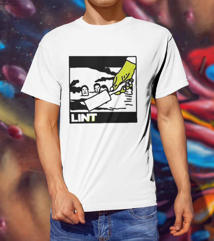 Slint Spiderland Album Cover Art Black Hand Image T-Shirt