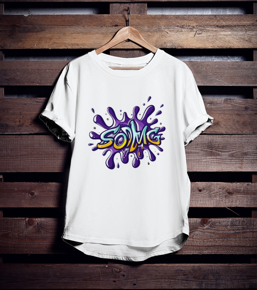 Soulja Boy Sodmg Splash Drip Graffiti T-Shirt
