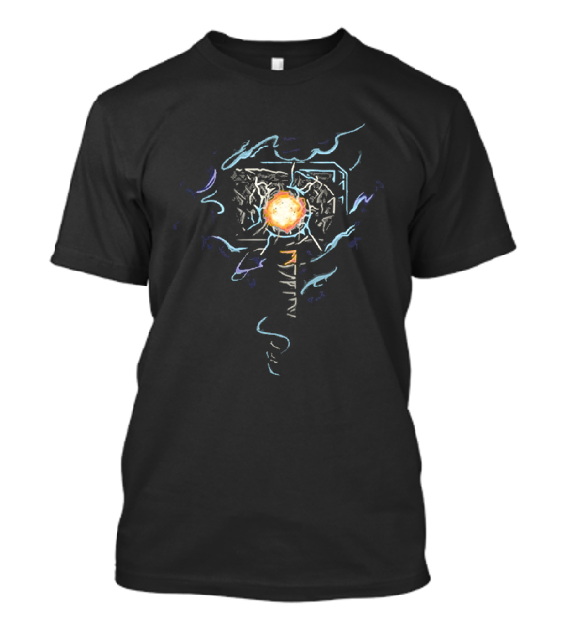 Towelliee Worldsoul Hammer Electric Energy Burst T-Shirt