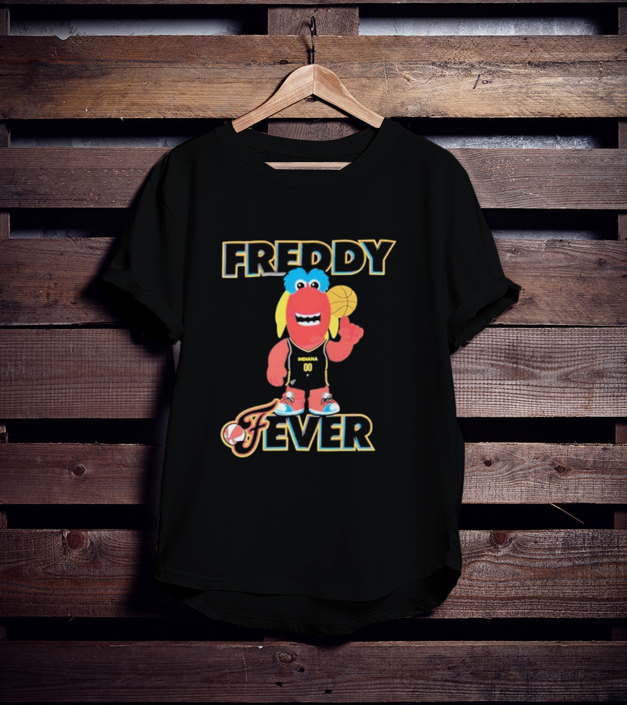 Freddy Fever Indiana Fever Basketball Mascot T-Shirt