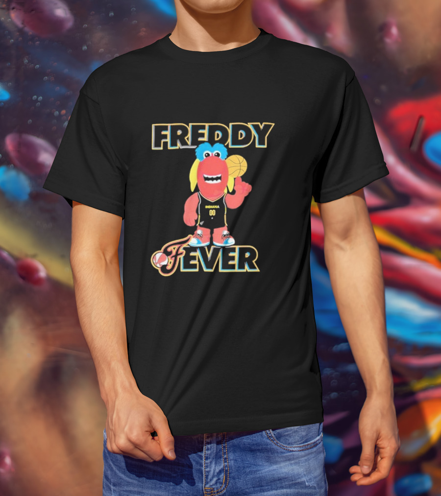 Freddy Fever Indiana Fever Basketball Mascot T-Shirt