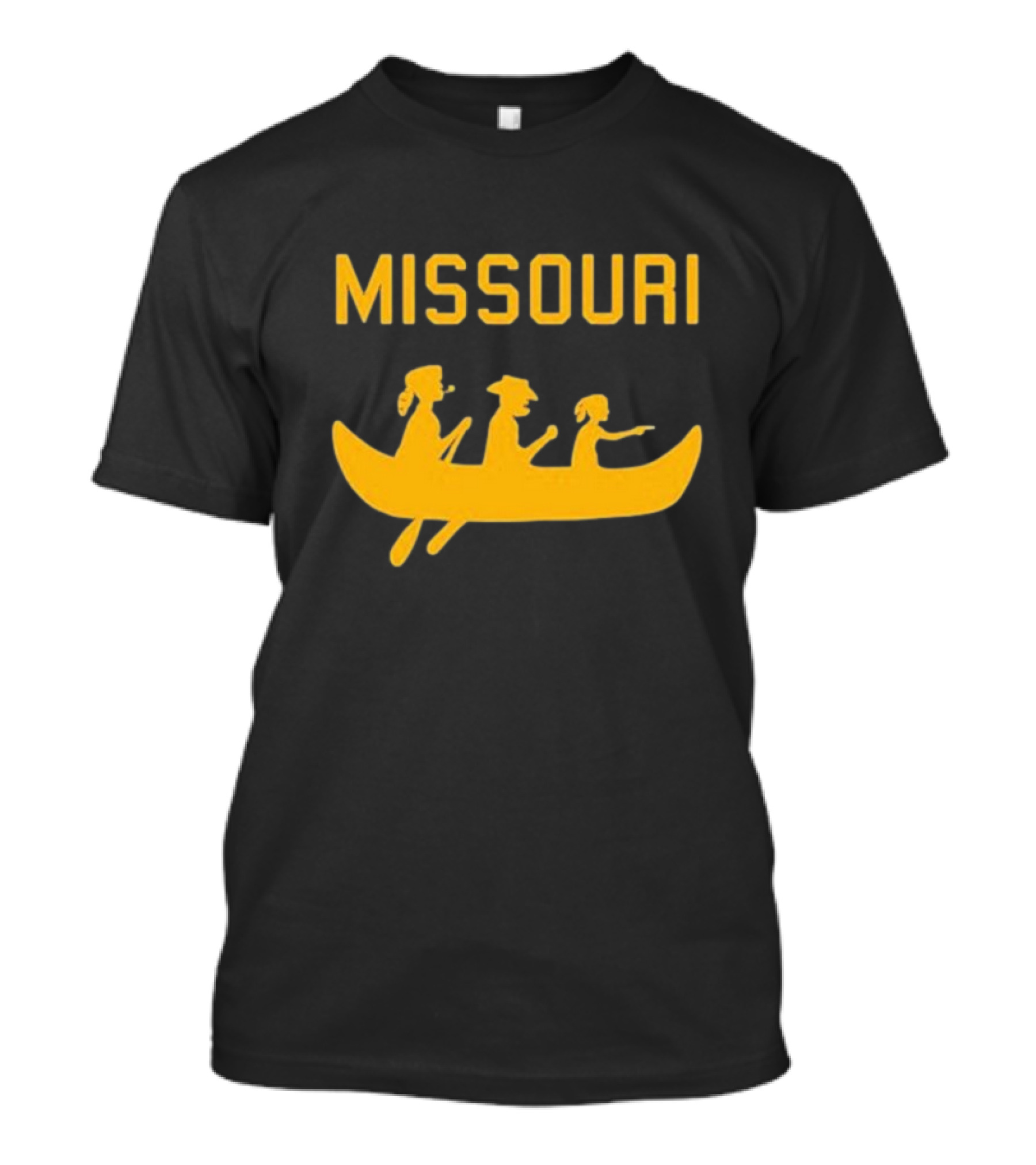Missouri Logboat Brewing Family Canoe Adventure T-Shirt