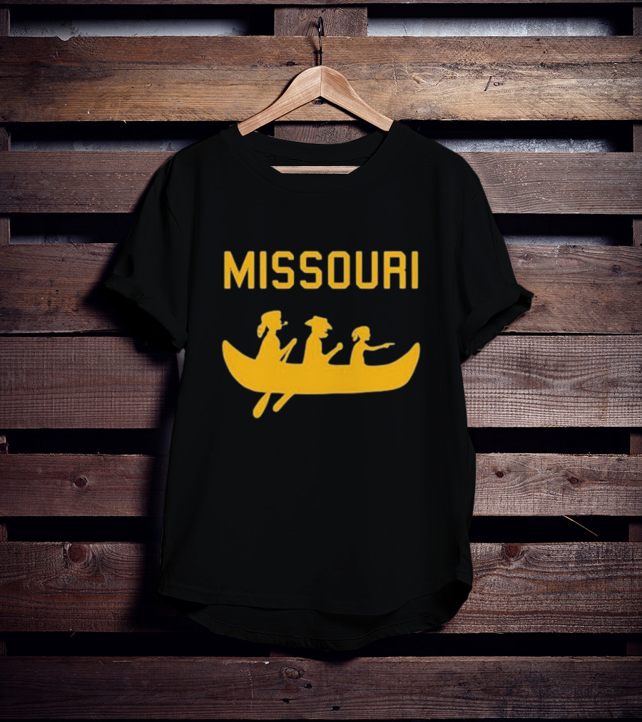 Missouri Logboat Brewing Family Canoe Adventure T-Shirt