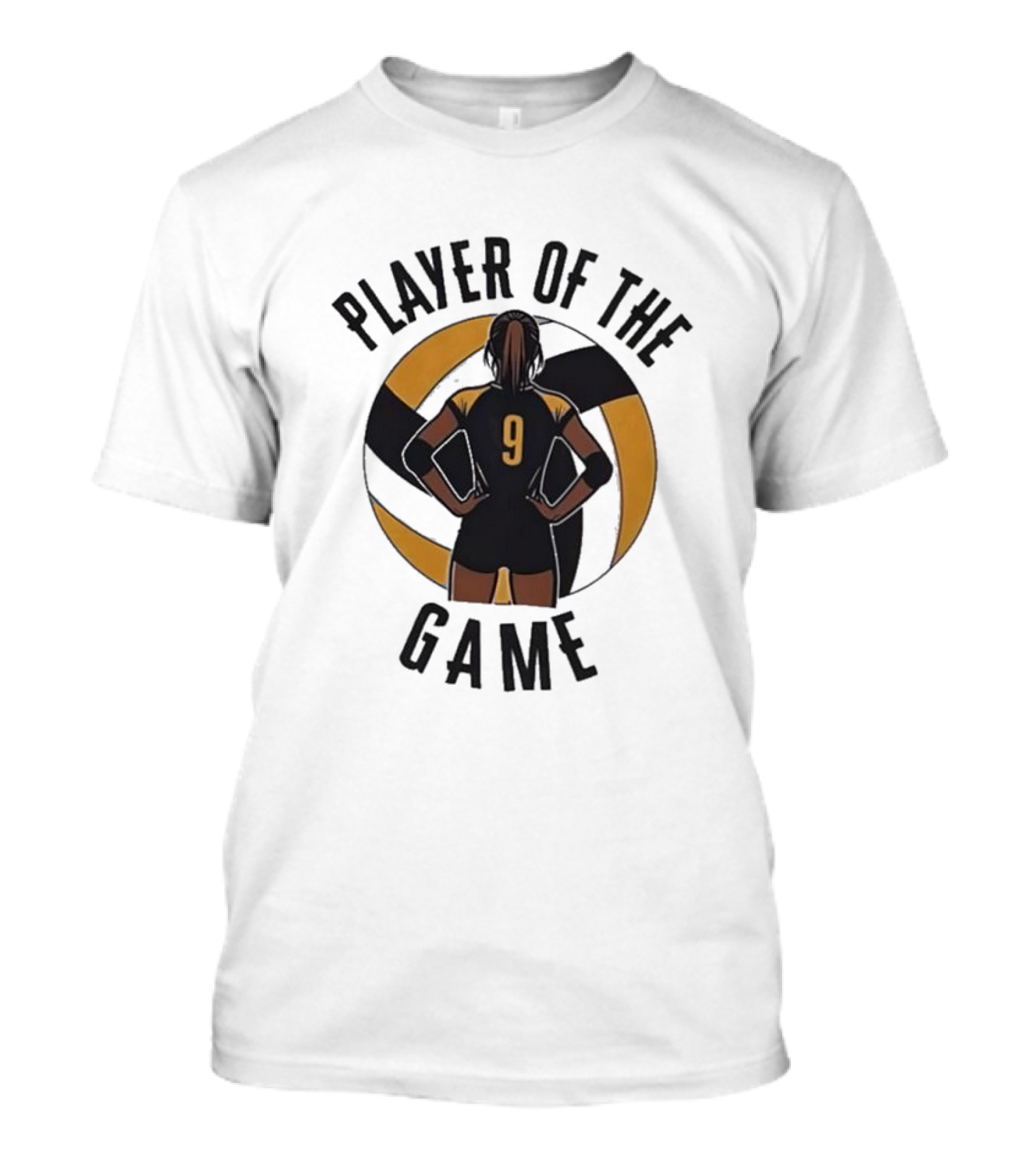 Player Of The Game 9 Volleyball T-Shirt