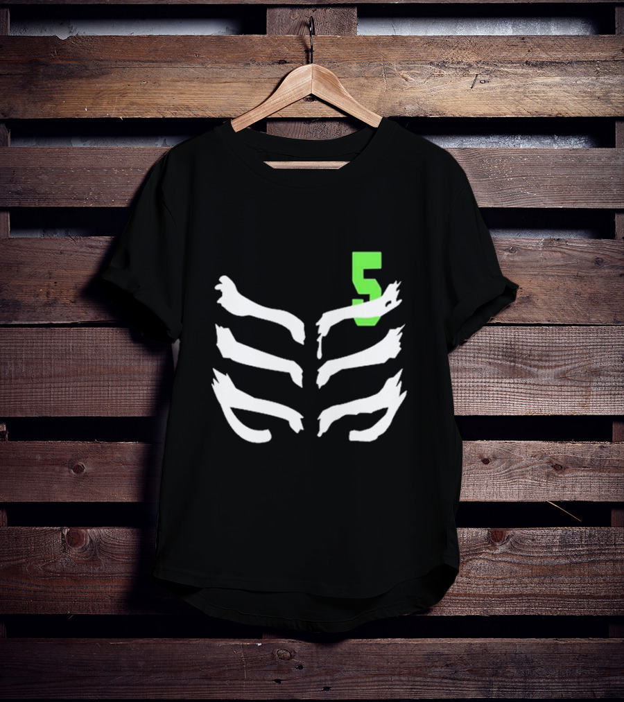 Lloyd Garmadon Ninjago Energy Elemental Symbol Number 5 T-Shirt