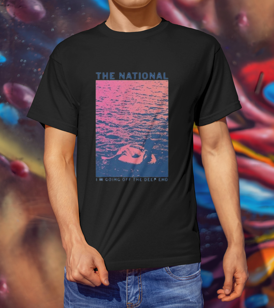 The National I'm Going Off The Deep End Vintage Swimmer T-Shirt