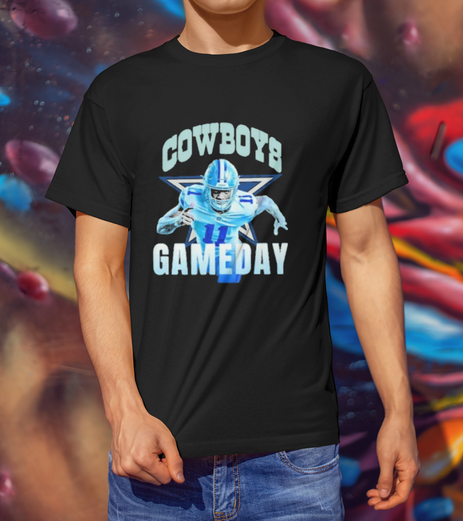 Micah Parsons Cowboys Gameday Star Athlete 11 T-Shirt