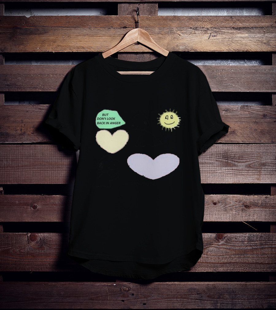 But Don't Look Back In Anger My Soul Slides Away I Heard You Say T-Shirt