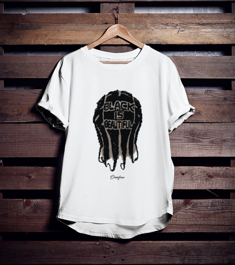 Black Is Beautiful Oneofone Hair T-Shirt
