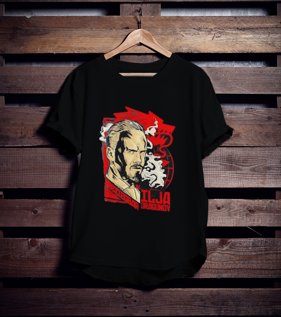Ilja Dragunov Unbesiegbar Red Dragon T-Shirt