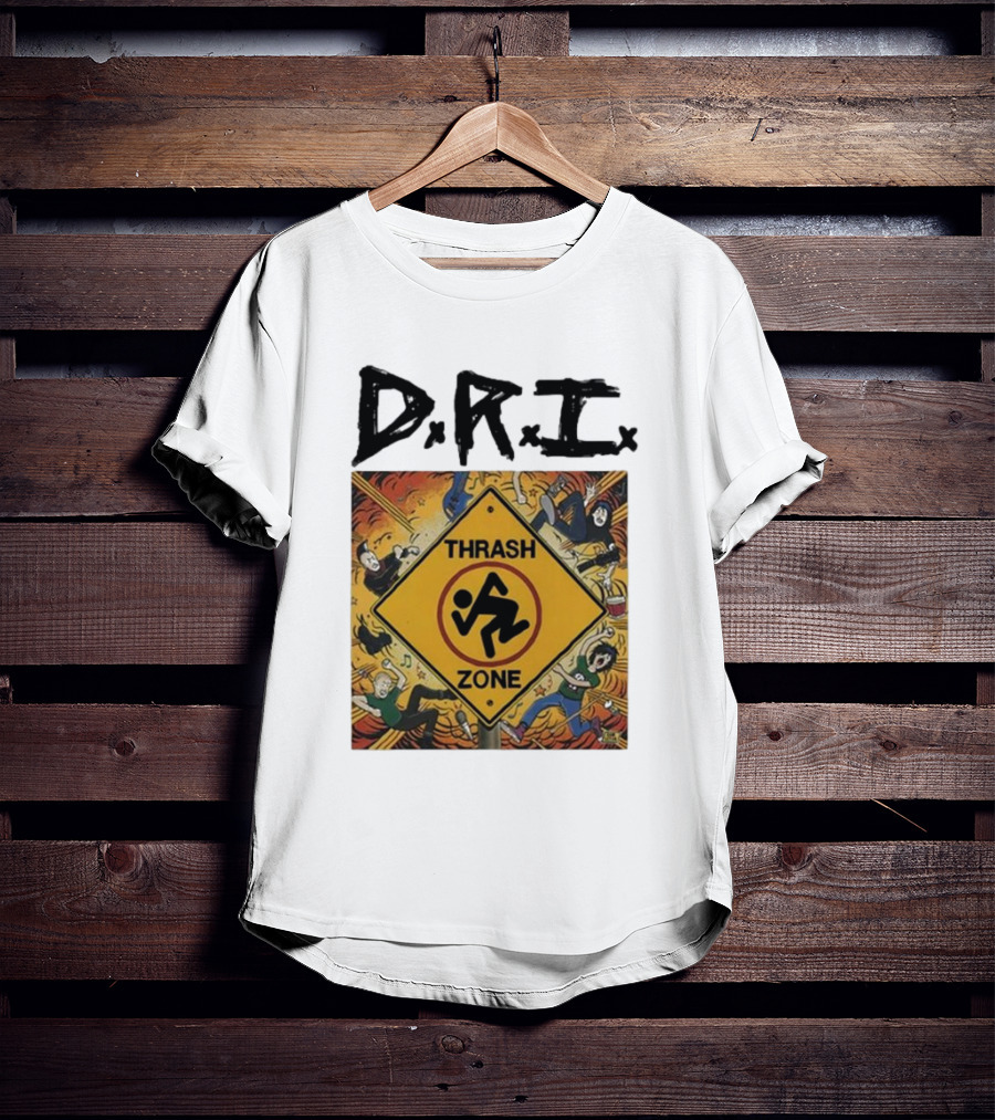 DRI Thrash Zone Texas Punk T-Shirt