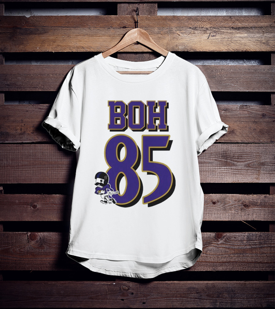 BOH 85 Game Day Football Player T-Shirt