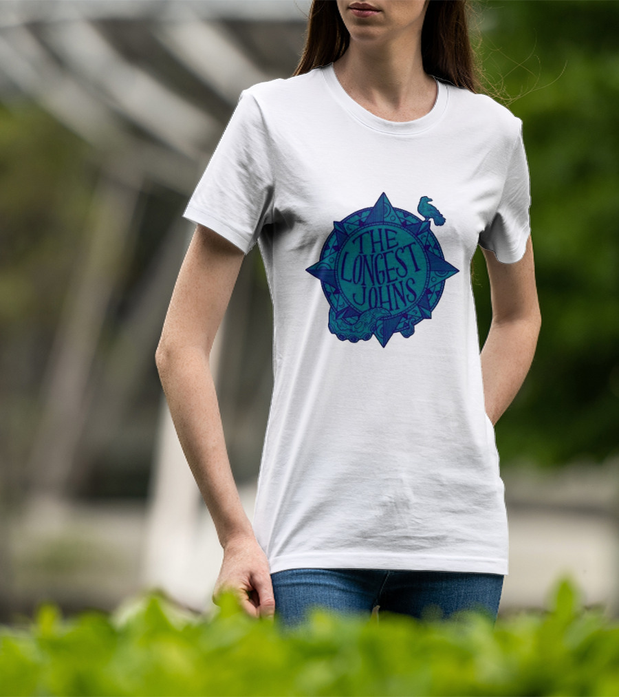 The Longest Johns Octopus Compass Jade T-Shirt