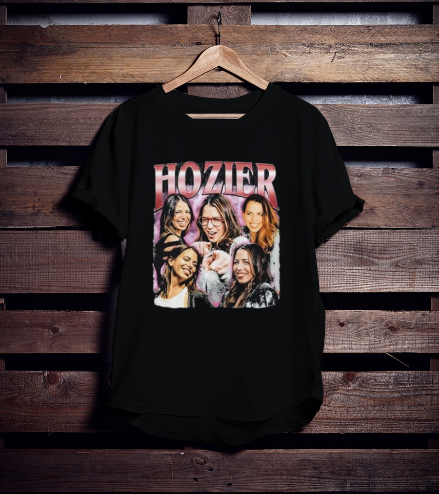 Hozier Melodyprints Laura Smiling Women Collage T-Shirt