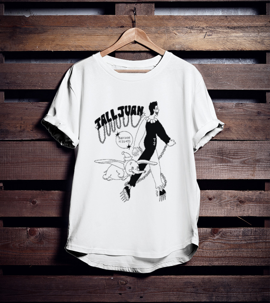 Tall Juan Raccoon Nights With Dumbo Character T-Shirt