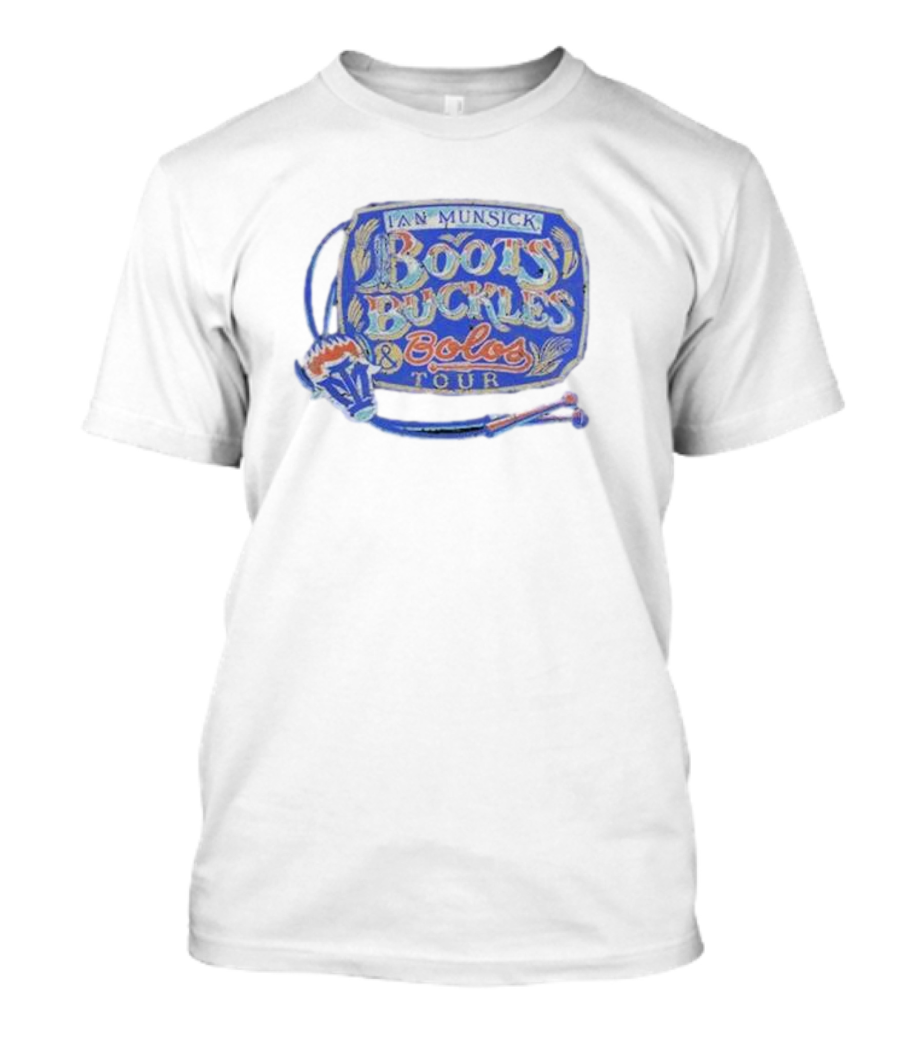 Ian Munsick Boots Buckles Bolos Tour T-Shirt