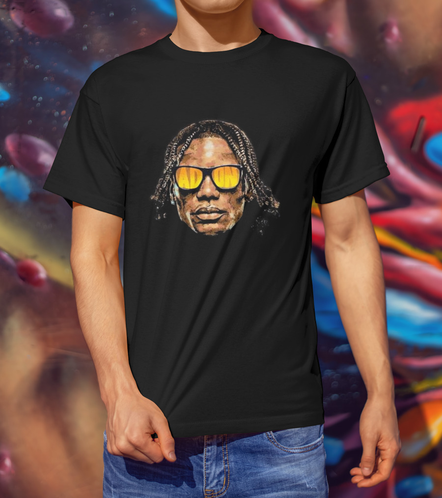 Adon Sunglasses Portrait Bold College T-Shirt