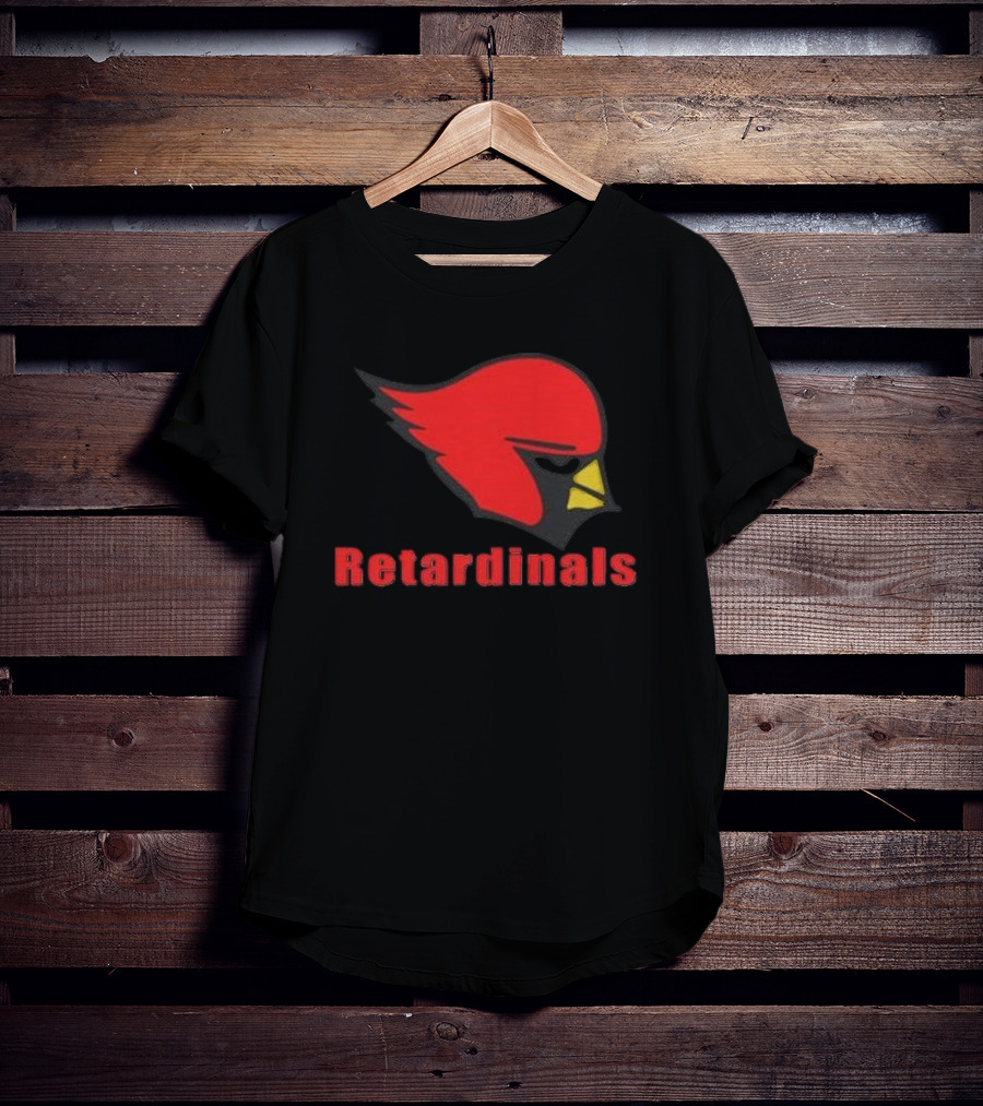 Arizona Retardinals Red Birdhead T-Shirt