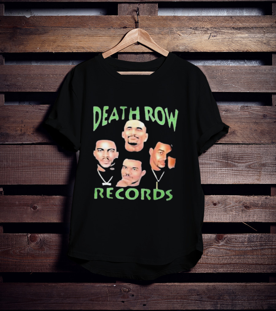 Death Row Records Famous Artists Icons T-Shirt