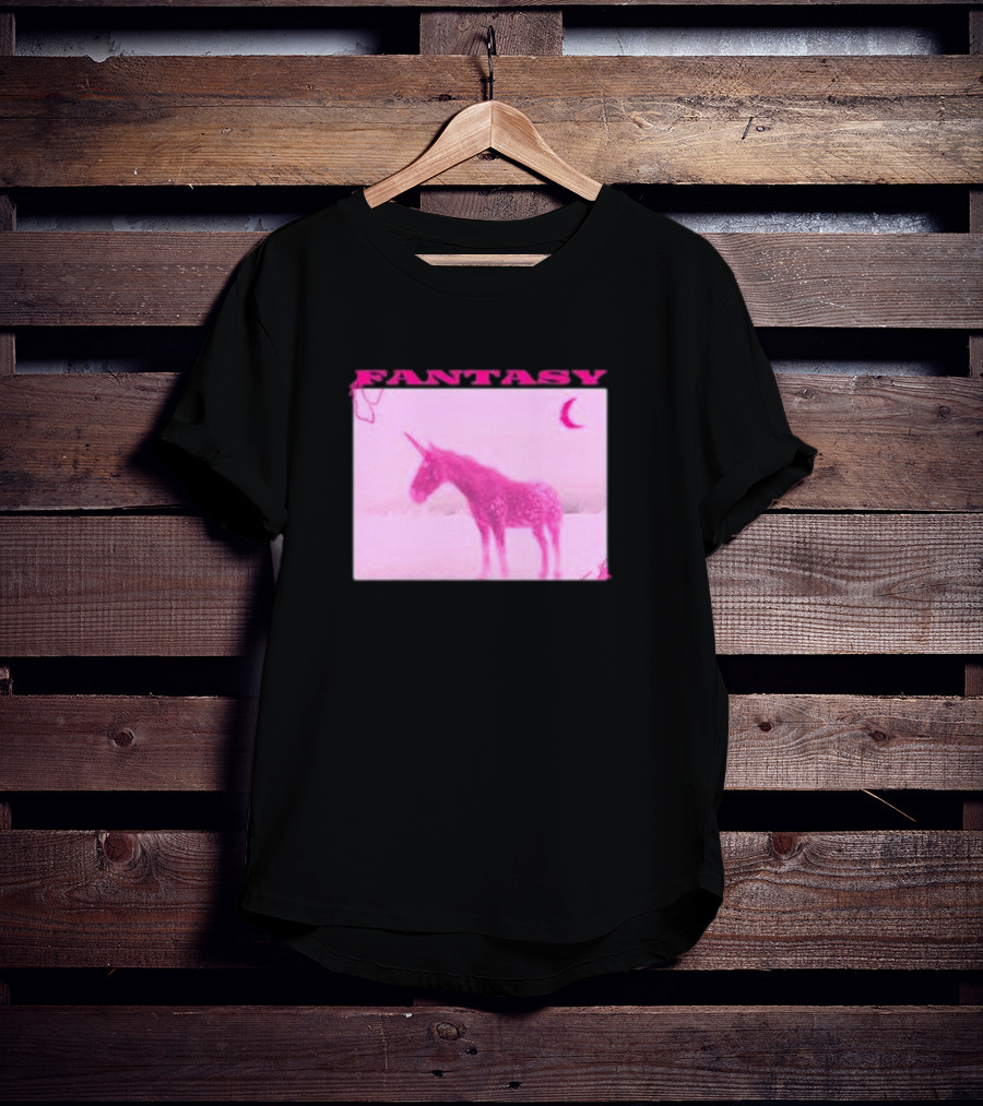 Fantasy Pink Unicorn Indigo De Souza T-Shirt