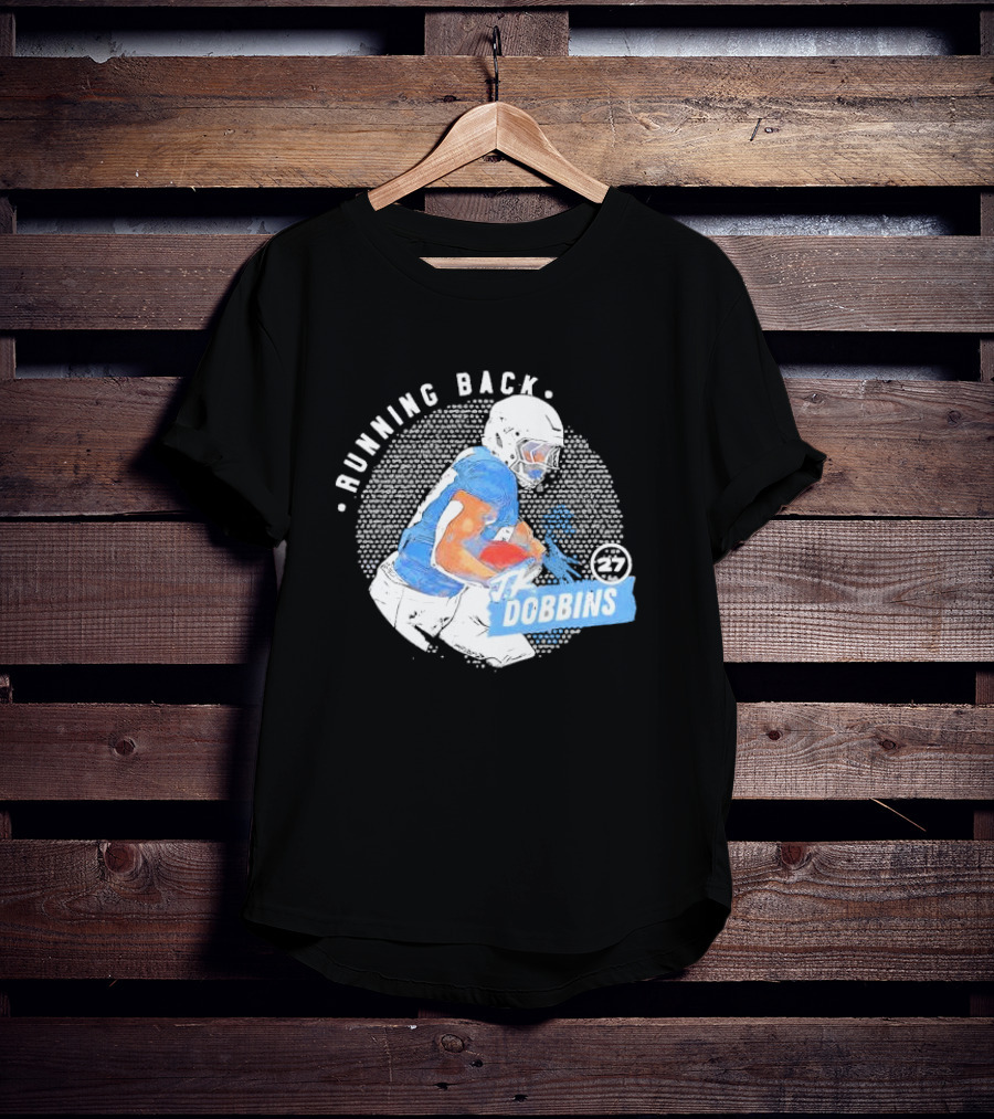 Running Back J.K. Dobbins Los Angeles C Dots T-Shirt
