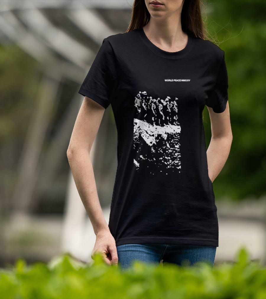 WORLD PEACE MMXXIV Pilgrimage Journey Unity T-Shirt