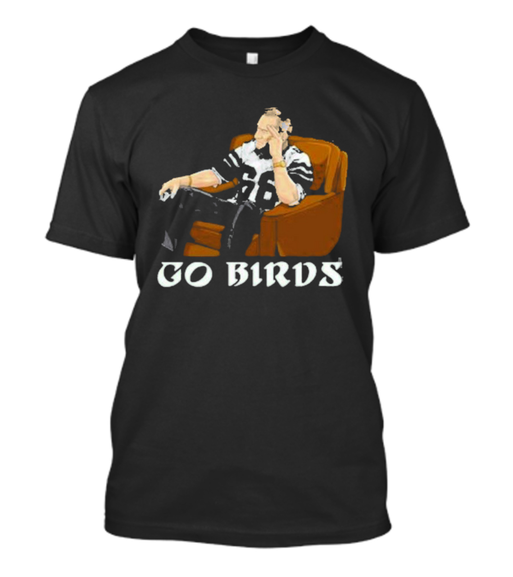 Go Birds Andy Reid Chair Football Fan T-Shirt